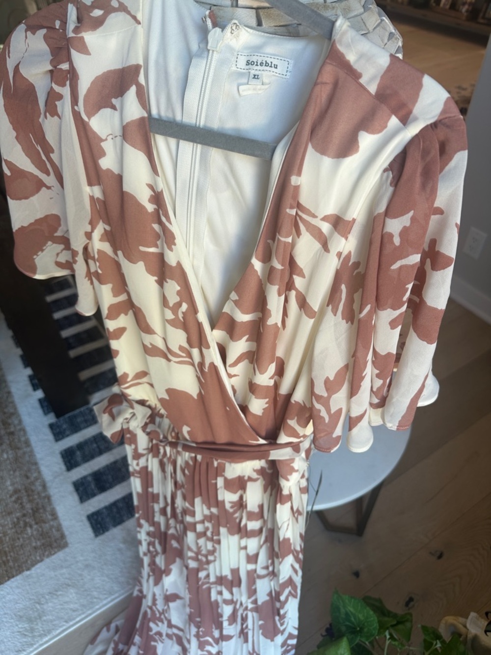 Baltic Born Blush Floral Wrap Maxi Dress - Picture 3 of 5